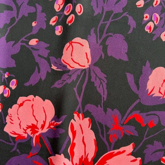 Liz Claiborne Woman Floral Blouse - Size 1X/2X - Picture 4 of 11